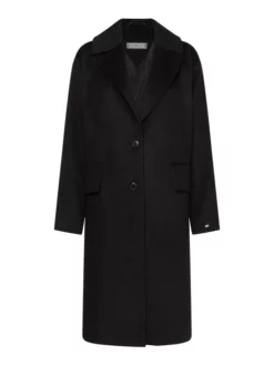 TOMMY HILFIGER ΓΥΝΑΙΚΕΙΟ ΠΑΛΤΟ Μαύρο