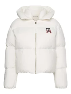 TOMMY HILFIGER ΓΥΝΑΙΚΕΙΟ ΚΑΠΙΤΟΝΕ ΜΠΟΥΦΑΝ Λευκό 9 TOMMY HILFIGER ΓΥΝΑΙΚΕΙΟ ΚΑΠΙΤΟΝΕ ΜΠΟΥΦΑΝ Λευκό -Γυναικεια Ρουχα Κατάστημα 10 668