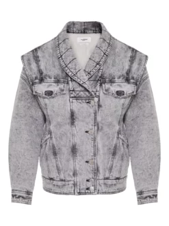 ISABEL MARANT DENIM JACKET VERONICA Γκρι