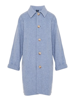 POLO RALPH LAUREN ΔΙΠΛΗΣ ΟΨΕΩΣ ΠΑΛΤΟ Γαλάζιο 4 POLO RALPH LAUREN ΔΙΠΛΗΣ ΟΨΕΩΣ ΠΑΛΤΟ Γαλάζιο - Image 4