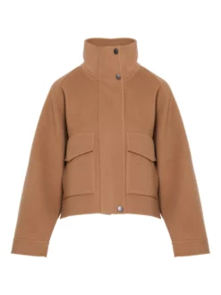 MAX MARA WEEKEND ΚΟΝΤΟ ΠΑΛΤΟ Μπεζ