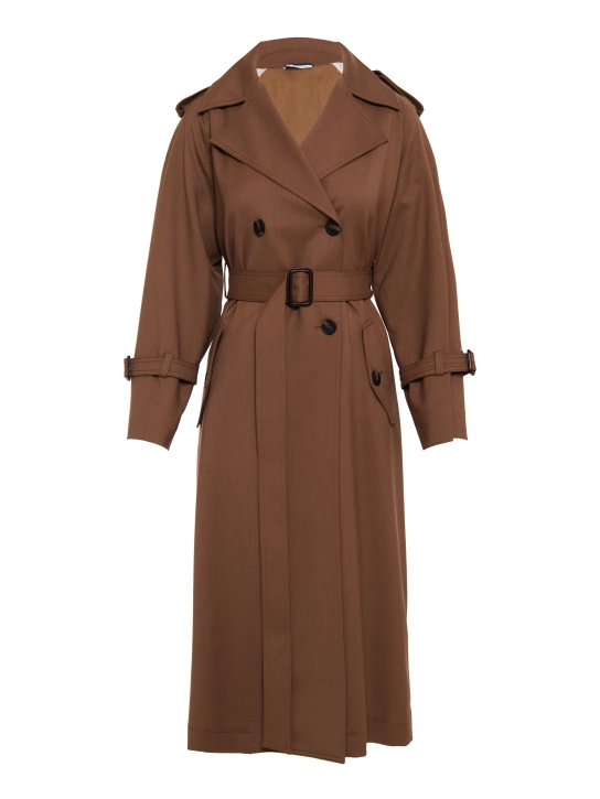 MAX MARA WEEKEND ΜΑΚΡΥΑ ΚΑΜΠΑΡΤΙΝΑ Καφέ 1 MAX MARA WEEKEND ΜΑΚΡΥΑ ΚΑΜΠΑΡΤΙΝΑ Καφέ