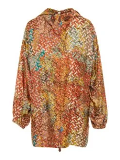 BURBERRY ΜΕΤΑΞΩΤΟ ΕΜΠΡΙΜΕ ΠΑΡΚΑ Πολύχρωμο 9 BURBERRY ΜΕΤΑΞΩΤΟ ΕΜΠΡΙΜΕ ΠΑΡΚΑ Πολύχρωμο -Γυναικεια Ρουχα Κατάστημα 10 714