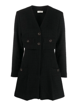 SANDRO ΟΛΟΣΩΜΗ ΦΟΡΜΑ Μαύρο 5 SANDRO ΟΛΟΣΩΜΗ ΦΟΡΜΑ Μαύρο - Image 5