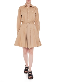 POLO RALPH LAUREN ΦΟΡΕΜΑ ΜΕ ΖΩΝΗ Μπεζ 5 POLO RALPH LAUREN ΦΟΡΕΜΑ ΜΕ ΖΩΝΗ Μπεζ - Image 5