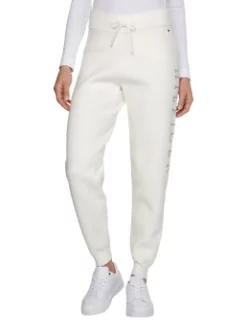 TOMMY HILFIGER ΠΑΝΤΕΛΟΝΙ ΦΟΡΜΑΣ ΜΕ ΛΟΓΟΤΥΠΟ Εκρού -Γυναικεια Ρουχα Κατάστημα 20 117