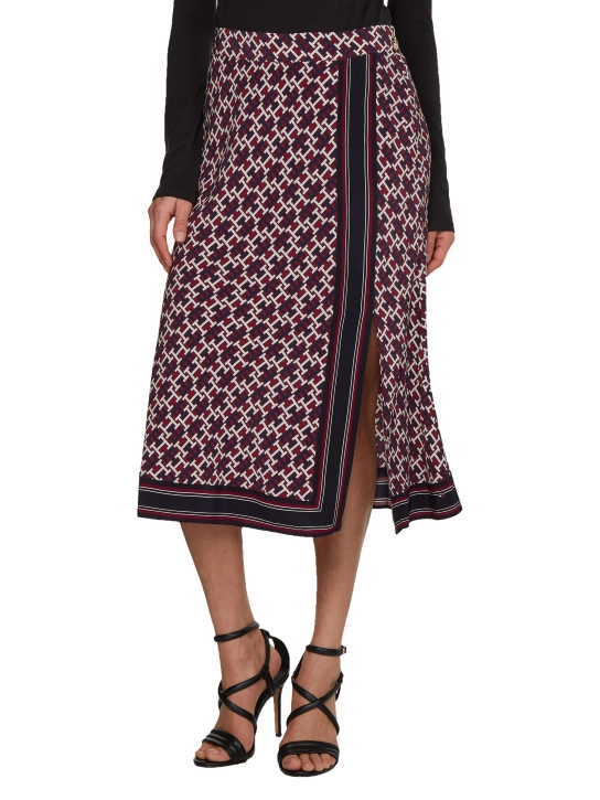 TOMMY HILFIGER ΕΜΠΡΙΜΕ ΚΡΟΥΑΖΕ ΦΟΥΣΤΑ Κόκκινο 2 TOMMY HILFIGER ΕΜΠΡΙΜΕ ΚΡΟΥΑΖΕ ΦΟΥΣΤΑ Κόκκινο - Image 2