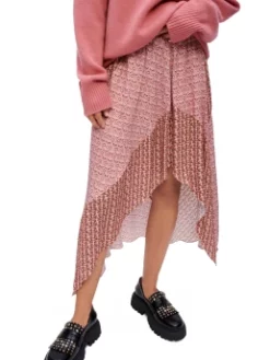 MAJE ΑΣΣΥΜΕΤΡΗ ΕΜΠΡΙΜΕ ΦΟΥΣΤΑ Ροζ 13 MAJE ΑΣΣΥΜΕΤΡΗ ΕΜΠΡΙΜΕ ΦΟΥΣΤΑ Ροζ -Γυναικεια Ρουχα Κατάστημα 20 23