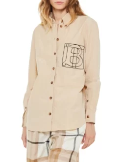 BURBERRY ΓΥΝΑΙΚΕΙΟ ΠΟΥΚΑΜΙΣΟ Μπεζ -Γυναικεια Ρουχα Κατάστημα 20 245