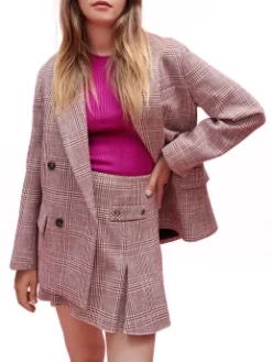 MAJE ΚΑΡΟ ΣΑΚΑΚΙ ΜΕ ΖΩΝΗ Καρό 13 MAJE ΚΑΡΟ ΣΑΚΑΚΙ ΜΕ ΖΩΝΗ Καρό -Γυναικεια Ρουχα Κατάστημα 20 259