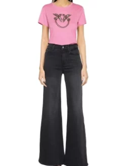 PINKO T-SHIRT ΜΕ ΚΕΝΤΗΜΕΝΟ ΛΟΓΟΤΥΠΟ Φούξια 7 PINKO T-SHIRT ΜΕ ΚΕΝΤΗΜΕΝΟ ΛΟΓΟΤΥΠΟ Φούξια -Γυναικεια Ρουχα Κατάστημα 20 295