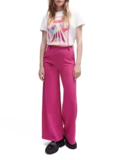 MAJE T-SHIRT ΜΕ ΣΧΕΔΙΟ Λευκό -Γυναικεια Ρουχα Κατάστημα 20 307