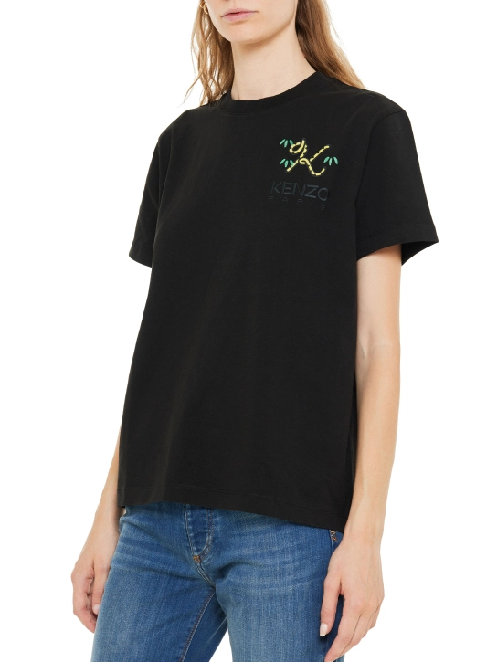 KENZO ΓΥΝΑΙΚΕΙΟ T-SHIRT ΜΕ ΛΟΓΟΤΥΠΟ Μαύρο 2 KENZO ΓΥΝΑΙΚΕΙΟ T-SHIRT ΜΕ ΛΟΓΟΤΥΠΟ Μαύρο - Image 2