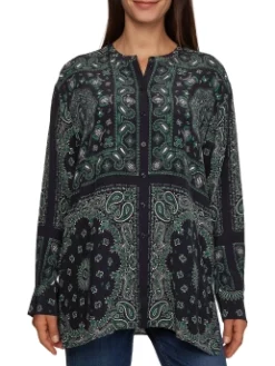 TOMMY HILFIGER ΓΥΝΑΙΚΕΙΑ ΕΜΠΡΙΜΕ ΜΠΛΟΥΖΑ Μαύρο -Γυναικεια Ρουχα Κατάστημα 20 369