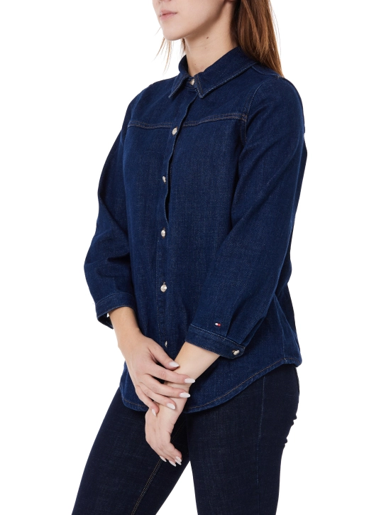 TOMMY HILFIGER DENIM ΠΟΥΚΑΜΙΣΟ Μπλε 2 TOMMY HILFIGER DENIM ΠΟΥΚΑΜΙΣΟ Μπλε - Image 2