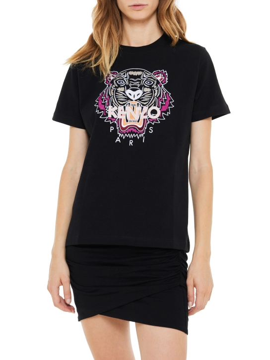 KENZO T-SHIRT ΜΕ ΣΧΕΔΙΟ Μαύρο 2 KENZO T-SHIRT ΜΕ ΣΧΕΔΙΟ Μαύρο - Image 2