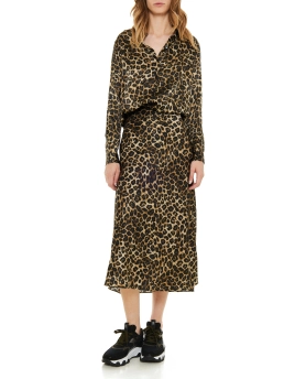 THE KOOPLES ANIMAL PRINT MIDI ΦΟΥΣΤΑ Animal Print 6 THE KOOPLES ANIMAL PRINT MIDI ΦΟΥΣΤΑ Animal Print - Image 6