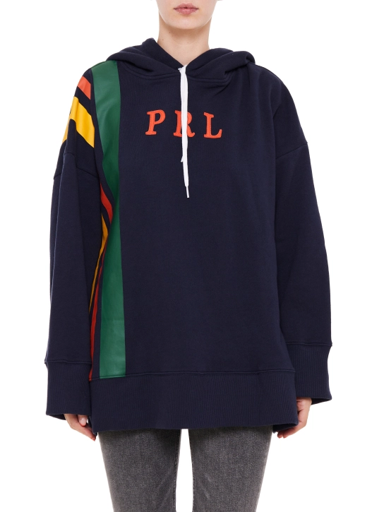 POLO RALPH LAUREN OVERSIZED ΦΟΥΤΕΡ ΜΠΛΟΥΖΑ Μπλε 2 POLO RALPH LAUREN OVERSIZED ΦΟΥΤΕΡ ΜΠΛΟΥΖΑ Μπλε - Image 2