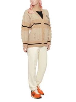 SANDRO ZAKETA ME SMILEY PATCH Μπεζ -Γυναικεια Ρουχα Κατάστημα 20 495