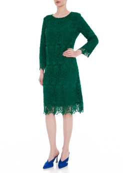 MAX MARA STUDIO ΦΟΡΕΜΑ ΚΟΝΤΟ Πράσινο 5 MAX MARA STUDIO ΦΟΡΕΜΑ ΚΟΝΤΟ Πράσινο - Image 5