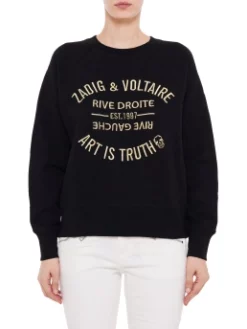 ZADIG & VOLTAIRE ΦΟΥΤΕΡ ΜΠΛΟΥΖΑ Μαύρο -Γυναικεια Ρουχα Κατάστημα 20 521