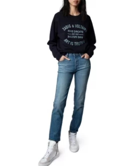 ZADIG & VOLTAIRE ΓΥΝΑΙΚΕΙΟ ΦΟΥΤΕΡ Μπλε -Γυναικεια Ρουχα Κατάστημα 20 525