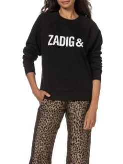 ZADIG & VOLTAIRE ΓΥΝΑΙΚΕΙΟ ΦΟΥΤΕΡ Μαύρο -Γυναικεια Ρουχα Κατάστημα 20 527