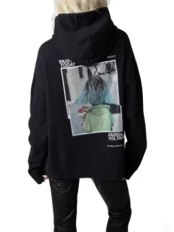 ZADIG & VOLTAIRE ΓΥΝΑΙΚΕΙΟ ΦΟΥΤΕΡ Μαύρο -Γυναικεια Ρουχα Κατάστημα 20 529