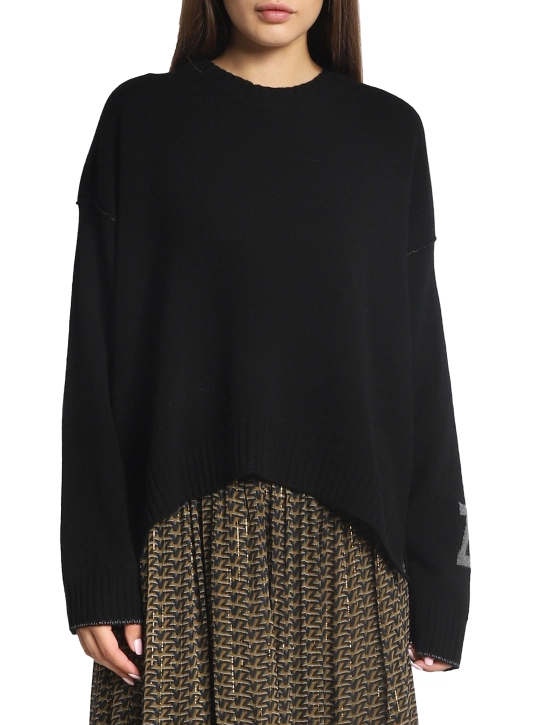 ZADIG & VOLTAIRE ΓΥΝΑΙΚΕΙΟ ΠΟΥΛΟΒΕΡ Μαύρο 2 ZADIG & VOLTAIRE ΓΥΝΑΙΚΕΙΟ ΠΟΥΛΟΒΕΡ Μαύρο - Image 2