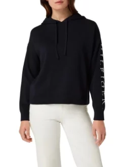 TOMMY HILFIGER ΓΥΝΑΙΚΕΙΟ ΦΟΥΤΕΡ Μπλε Σκούρο -Γυναικεια Ρουχα Κατάστημα 20 535