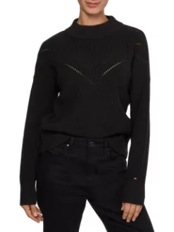 TOMMY HILFIGER ΓΥΝΑΙΚΕΙΟ ΠΟΥΛΟΒΕΡ Μαύρο 13 TOMMY HILFIGER ΓΥΝΑΙΚΕΙΟ ΠΟΥΛΟΒΕΡ Μαύρο -Γυναικεια Ρουχα Κατάστημα 20 541