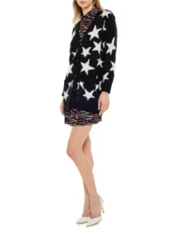 RED VALENTINO ΕΜΠΡΙΜΕ OVERSIZED ΖΑΚΕΤΑ Μαύρο -Γυναικεια Ρουχα Κατάστημα 20 561