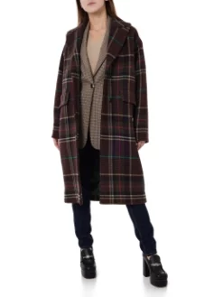 TOMMY HILFIGER ΚΑΡΟ ΜΑΚΡΥ ΠΑΛΤΟ Καφέ 10 TOMMY HILFIGER ΚΑΡΟ ΜΑΚΡΥ ΠΑΛΤΟ Καφέ -Γυναικεια Ρουχα Κατάστημα 20 589