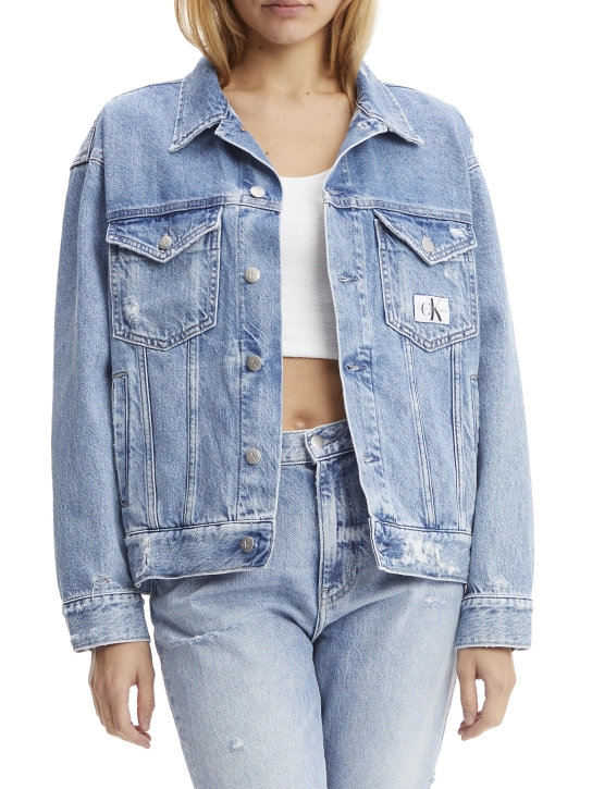 CALVIN KLEIN DENIM JACKET Μπλε 2 CALVIN KLEIN DENIM JACKET Μπλε - Image 2