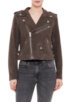 POLO RALPH LAUREN SUEDE MOTO JACKET Καφέ 10 POLO RALPH LAUREN SUEDE MOTO JACKET Καφέ -Γυναικεια Ρουχα Κατάστημα 20 661