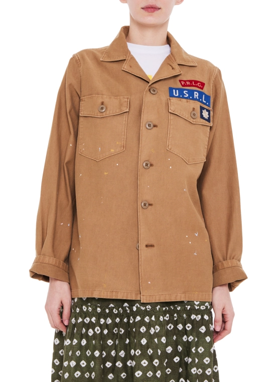 POLO RALPH LAUREN ΓΥΝΑΙΚΕΙΟ JACKET Μπεζ 2 POLO RALPH LAUREN ΓΥΝΑΙΚΕΙΟ JACKET Μπεζ - Image 2