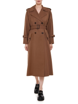 MAX MARA WEEKEND ΜΑΚΡΥΑ ΚΑΜΠΑΡΤΙΝΑ Καφέ 5 MAX MARA WEEKEND ΜΑΚΡΥΑ ΚΑΜΠΑΡΤΙΝΑ Καφέ - Image 5