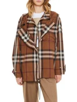 BURBERRY ΚΑΡΟ ΑΔΙΑΒΡΟΧΟ ΜΠΟΥΦΑΝ Καρό 10 BURBERRY ΚΑΡΟ ΑΔΙΑΒΡΟΧΟ ΜΠΟΥΦΑΝ Καρό -Γυναικεια Ρουχα Κατάστημα 20 685