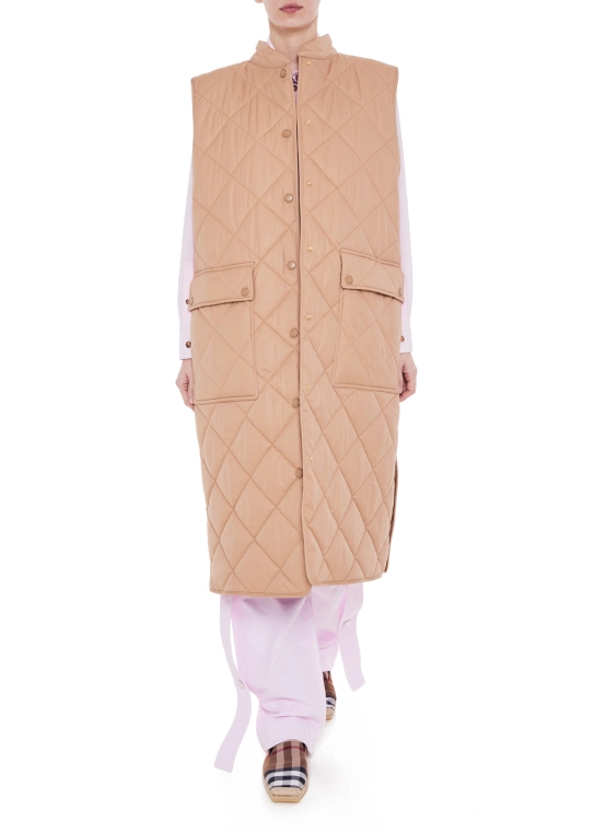 BURBERRY ΜΑΚΡΥ ΓΙΛΕΚΟ Μπεζ 2 BURBERRY ΜΑΚΡΥ ΓΙΛΕΚΟ Μπεζ - Image 2