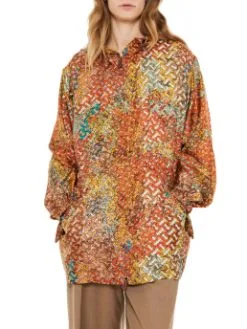 BURBERRY ΜΕΤΑΞΩΤΟ ΕΜΠΡΙΜΕ ΠΑΡΚΑ Πολύχρωμο 10 BURBERRY ΜΕΤΑΞΩΤΟ ΕΜΠΡΙΜΕ ΠΑΡΚΑ Πολύχρωμο -Γυναικεια Ρουχα Κατάστημα 20 689