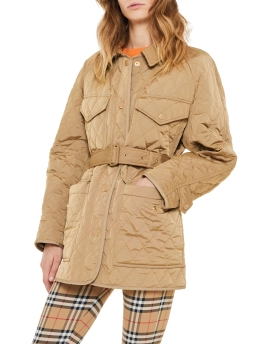 BURBERRY ΚΑΠΙΤΟΝΕ ΜΠΟΥΦΑΝ ΜΕ ΖΩΝΗ Μπεζ 6 BURBERRY ΚΑΠΙΤΟΝΕ ΜΠΟΥΦΑΝ ΜΕ ΖΩΝΗ Μπεζ - Image 6