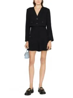 SANDRO ΟΛΟΣΩΜΗ ΦΟΡΜΑ Μαύρο 13 SANDRO ΟΛΟΣΩΜΗ ΦΟΡΜΑ Μαύρο -Γυναικεια Ρουχα Κατάστημα 20 695