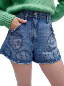 MAJE DENIM ΣΟΡΤΣΑΚΙ Μπλε -Γυναικεια Ρουχα Κατάστημα 20 95