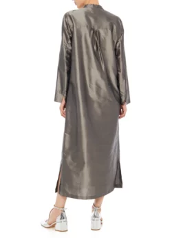 MAX MARA THE CUBE ΜΕΤΑΞΩΤΟ ΦΟΡΕΜΑ Γκρι 8 MAX MARA THE CUBE ΜΕΤΑΞΩΤΟ ΦΟΡΕΜΑ Γκρι -Γυναικεια Ρουχα Κατάστημα 30 10