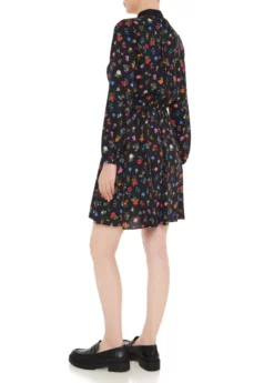 MAX&CO. ΦΟΡΕΜΑ ΦΛΟΡΑΛ Μαύρο -Γυναικεια Ρουχα Κατάστημα 30 2