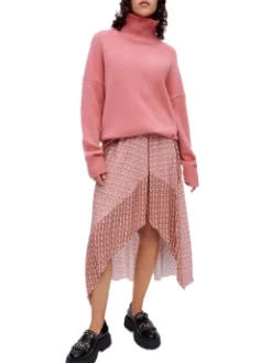 MAJE ΑΣΣΥΜΕΤΡΗ ΕΜΠΡΙΜΕ ΦΟΥΣΤΑ Ροζ 14 MAJE ΑΣΣΥΜΕΤΡΗ ΕΜΠΡΙΜΕ ΦΟΥΣΤΑ Ροζ -Γυναικεια Ρουχα Κατάστημα 30 23