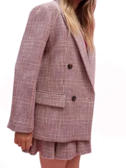 MAJE ΚΑΡΟ ΣΑΚΑΚΙ ΜΕ ΖΩΝΗ Καρό 14 MAJE ΚΑΡΟ ΣΑΚΑΚΙ ΜΕ ΖΩΝΗ Καρό -Γυναικεια Ρουχα Κατάστημα 30 253