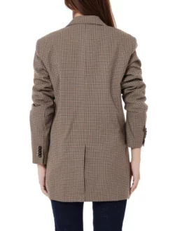 TOMMY HILFIGER ΚΑΡΟ ΣΑΚΑΚΙ Καφέ -Γυναικεια Ρουχα Κατάστημα 30 258