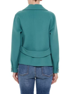 MAX MARA WEEKEND ΜΑΛΛΙΝΟ ΣΑΚΑΚΙ Πετρόλ -Γυναικεια Ρουχα Κατάστημα 30 272