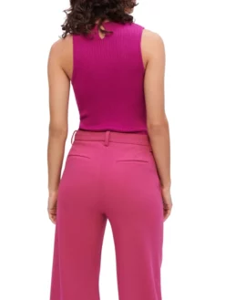 MAJE ΠΛΕΚΤΟ ΤΟΠ Φούξια -Γυναικεια Ρουχα Κατάστημα 30 282